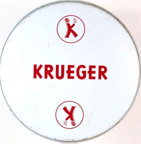 1963 Krueger Beer 12 inch Serving Tray Newark New Jersey