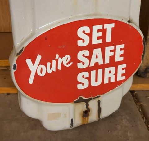 Prestone Anti-Freeze Set Safe Sure SSP Tube Thermometer