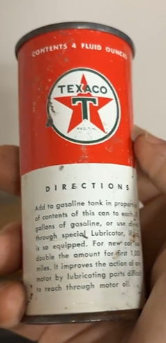 Texaco Upper Cylinder Lubricant White T Can