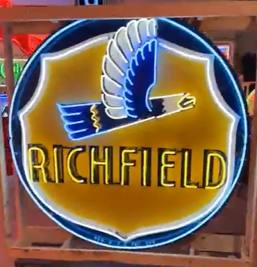 Richfield Gasoline 6 Foot Neon SSP