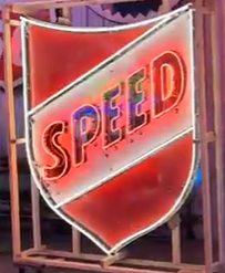 Speed Service Station SSP Neon 6 Foot Sign