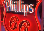 Phillips 66 Orange and Black SSP 6 Foot Neon Sign