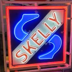 Skelly Gasoline SSP Neon 6′ Sign