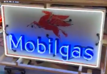 Mobilgas Pegasus 6 Foot SSP Neon Sign