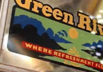 Green River Where Refreshment Flows Mirror Sign