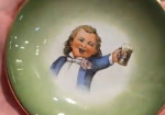 Hires Root Beer Ceramic Figure and Dish