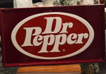 Dr Pepper Embossed SST Sign