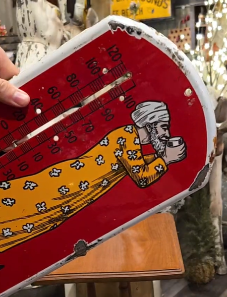 Hills Brothers Coffee SSP Tube Thermometer