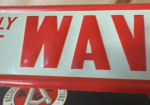 Waverly Garage Star Durant License Plate Topper Embossed Sign