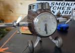 Sessions Self Starting Electric Airplane Clock