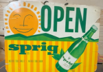 Sprig Open and Closed Double-Sided Cardboard Hanging Sign