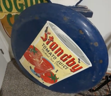 Standby Tomato Juice 36 Inch SSP Button Sign