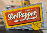 Drink Dr Pepper Good for Life Authorized Reproduction DST Flange Sign