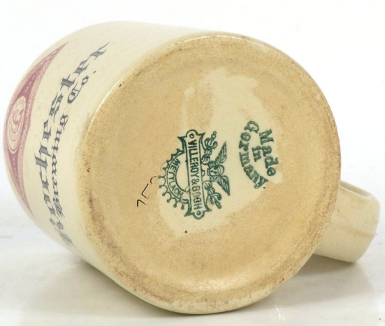 1910 Rochester Brewing Co. 4 Inch Stein Rochester New York