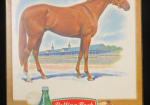 1968 Rolling Rock Beer “Chateaugay” Kentucky Derby Composite Sign Latrobe Pennsylvania