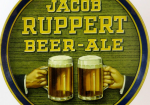 1945 Ruppert Beer/Ale 12 inch Serving Tray New York New York