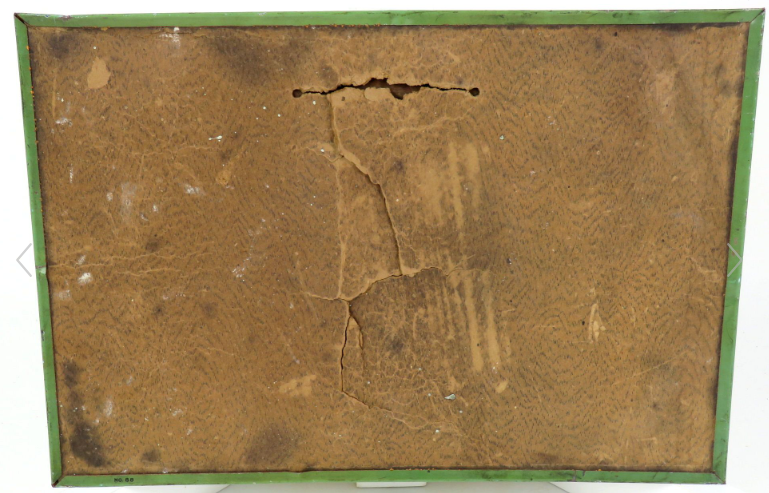 1915 Schlitz Malt Tonic Tin Over Cardboard TOC Sign Milwaukee Wisconsin