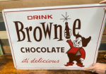 Brownie Chocolate it’s Delicious SST Embossed Sign