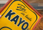 Kayo Tops in taste Real Chocolate SST Embossed Sign