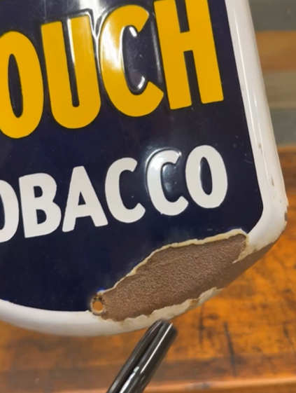 Chew Mail Pouch Tobacco SSP Tube Thermometer