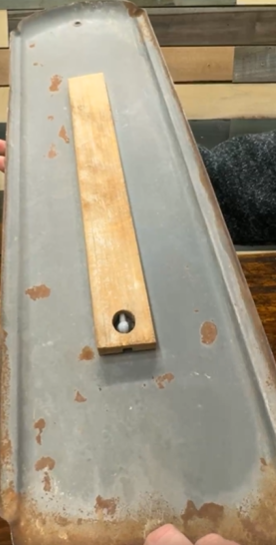 Hires Blue and White Striped SST Tube Thermometer