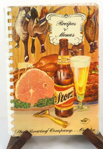 1944 Storz Recipies Of Menus” Book Omaha Nebraska