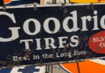 Goodrich Tires Silvertown Cords Best in the Long Run SST Sign