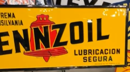 Pennzoil Lubricacion Segura SST Spanish Sign