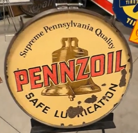 Pennzoil Safe Lubrication DSP 22 Inch Sign