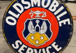 Oldsmobile Service 42 Inch SSP Sign