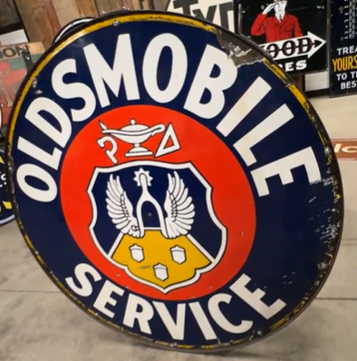 Oldsmobile Service 42 Inch SSP Sign