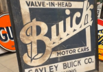 Buick Motor Cars Valve-In-Head Gayley Cushing Oklahoma Smaltz Sign