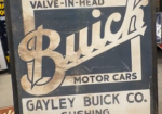 Buick Motor Cars Valve-In-Head Gayley Cushing Oklahoma Smaltz Sign