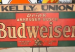 Budweiser Anheuser-Busch Kelly Union SST 6 Foot Sign