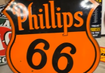 Phillips 66 Gasoline DSP 6′ Pole Sign