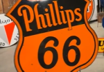 Phillips 66 Gasoline DSP 6′ Pole Sign