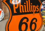 Phillips 66 Gasoline DSP 6′ Pole Sign