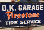 Firestone Tire Service OK Garage SSP 5 Foot Sign