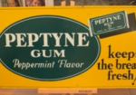 Peptyne Gum Peppermint Flavor SST Sign