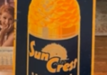 Sun Crest Embossed SST Bottle Graphic Sign