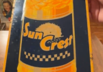 Sun Crest Embossed SST Bottle Graphic Sign