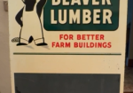 Beaver Lumber for Better Farm Buildings DST Message Board Sign