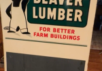 Beaver Lumber for Better Farm Buildings DST Message Board Sign