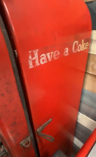 Drink Coca-Cola in Bottles Vendo 39 Bottle Dispenser