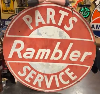 Rambler Parts Service 5 Foot DSP Sign