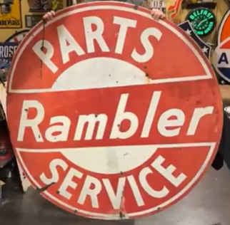 Rambler Parts Service 5 Foot DSP Sign