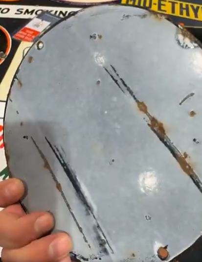 Cities Service Oils Once-Always SSP Pump Plate