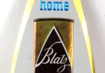 1970 Blatz Beer Foil Sign La Crosse Wisconsin