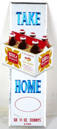 1967 Blitz Weinhard Beer Foil Portland Oregon