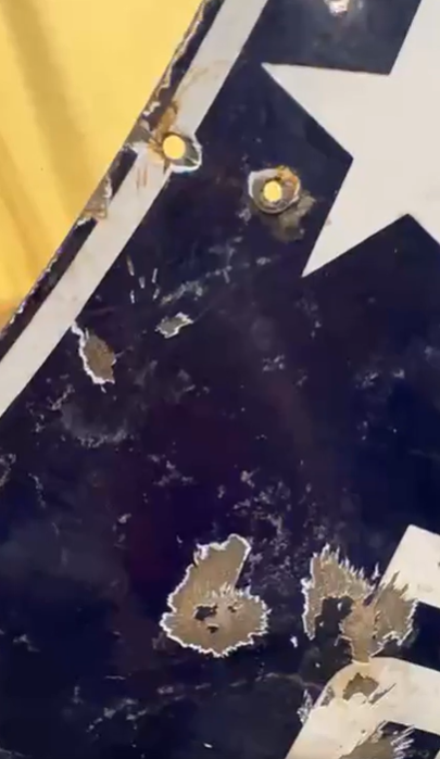 Republic Gasoline and Motor Oils Shield DSP Sign